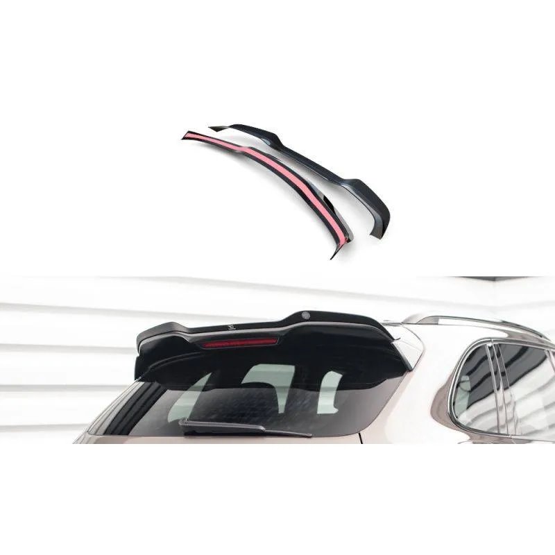 Maxton - Spoiler Cap Porsche Cayenne Turbo / Standard Mk2 Noir Brillant