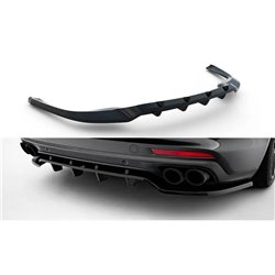 Maxton - Arriere Splitter (avec une barre verticale )Porsche Panamera Turbo S E-Hybrid / Panamera E-Hybrid / Panamera 4S 971 Noi