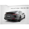 Maxton - Arriere Lame (avec une barre verticale )Porsche Panamera Turbo S E-Hybrid / Panamera E-Hybrid / Panamera 4S 971 Noir Br