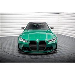 Maxton - Fibre de Carbone Lame Du Pare-Chocs Avant V.1 BMW M3 Sedan / Touring G80 / G81 