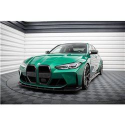 Maxton - Fibre de Carbone Lame Du Pare-Chocs Avant V.1 BMW M3 Sedan / Touring G80 / G81 