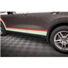 Maxton - Rajouts Des Bas De Caisse Porsche Cayenne Turbo / Standard Mk2 Noir Brillant