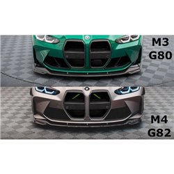 Maxton - Fibre de Carbone Lame Du Pare-Chocs Avant V.2 BMW M3 Sedan / Touring G80 / G81