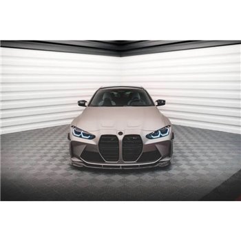 Maxton - Fibre de Carbone Lame Du Pare-Chocs Avant V.2 BMW M3 Sedan / Touring G80 / G81 