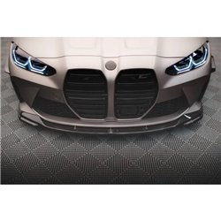 Maxton - Fibre de Carbone Lame Du Pare-Chocs Avant V.2 BMW M3 Sedan / Touring G80 / G81 