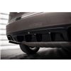 Maxton - Diffuseur Arrière Complet Porsche Cayenne Turbo / Standard Mk2 Noir Brillant