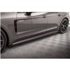 Maxton - Rajouts Des Bas De Caisse V.1 Porsche Panamera Turbo S E-Hybrid / Panamera E-Hybrid / Panamera 4S 971 Noir Brillant