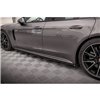 Maxton - Rajouts Des Bas De Caisse V.1 Porsche Panamera Turbo S E-Hybrid / Panamera E-Hybrid / Panamera 4S 971 Noir Brillant