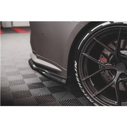 Maxton - Fibre de Carbone Lames De Pare-Chocs Arrière Latérales BMW M4 G82 / G82 Facelift 