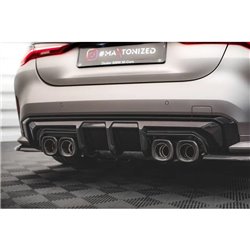 Maxton - Fibre de Carbone Diffuseur Arrière BMW M3 Sedan / Touring G80 / G81 