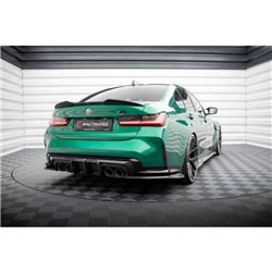 Maxton - Fibre de Carbone Diffuseur Arrière BMW M3 Sedan / Touring G80 / G81 
