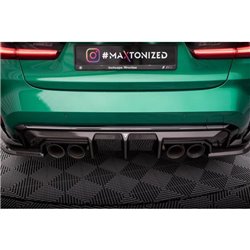 Maxton - Fibre de Carbone Diffuseur Arrière BMW M3 Sedan / Touring G80 / G81 