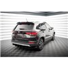 Maxton - Street Pro Central Diffuseur Arriere Seat Ateca Mk1 Rouge