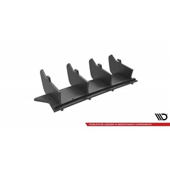 Maxton - Street Pro Central Diffuseur Arriere Seat Ateca Mk1 Rouge