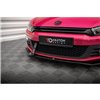 Maxton - Lame Du Pare-Chocs Avant V.2 Volkswagen Scirocco Mk3 Noir Brillant