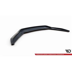 Maxton - Lame Du Pare-Chocs Avant V.2 Volkswagen Scirocco Mk3 Noir Brillant