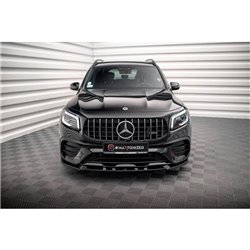 Maxton - Lame Du Pare-Chocs Avant V.1 Mercedes-AMG GLB 35 / AMG-Line X247 Noir Brillant