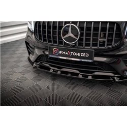 Maxton - Lame Du Pare-Chocs Avant V.1 Mercedes-AMG GLB 35 / AMG-Line X247 Noir Brillant