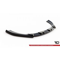 Maxton - Lame Du Pare-Chocs Avant V.1 Mercedes-AMG GLB 35 / AMG-Line X247 Noir Brillant