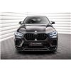 Maxton - Lame Du Pare-Chocs Avant V.2 BMW X6 M F96 Noir Brillant