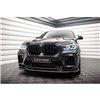 Maxton - Lame Du Pare-Chocs Avant V.2 BMW X6 M F96 Noir Brillant
