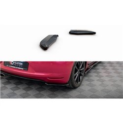 Maxton - Lames De Pare-Chocs Arrière Latérales Volkswagen Scirocco Mk3 Noir Brillant