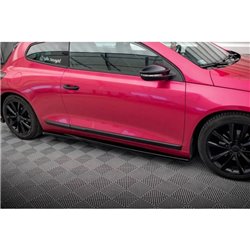 Maxton - Rajouts Des Bas De Caisse Volkswagen Scirocco Mk3 Noir Brillant
