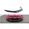 Maxton - Lame Du Pare-Chocs Avant V.3 Volkswagen Scirocco Mk3 Noir Brillant