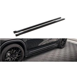 Maxton - Rajouts Des Bas De Caisse Mercedes-AMG GLB 35 / AMG-Line X247 Noir Brillant