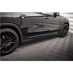Maxton - Rajouts Des Bas De Caisse Mercedes-AMG GLB 35 / AMG-Line X247 Noir Brillant
