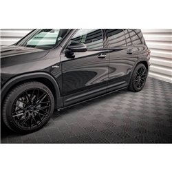 Maxton - Rajouts Des Bas De Caisse Mercedes-AMG GLB 35 / AMG-Line X247 Noir Brillant