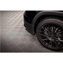 Maxton - Lames De Pare-Chocs Arrière Latérales Mercedes-AMG GLB 35 / AMG-Line X247 Noir Brillant