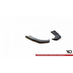 Maxton - Lames De Pare-Chocs Arrière Latérales Mercedes-AMG GLB 35 / AMG-Line X247 Noir Brillant