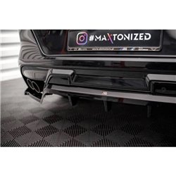 Maxton - Arriere Lame (avec une barre verticale) BMW X6 M F96 Facelift 