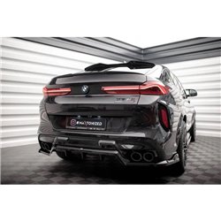 Maxton - Arriere Lame (avec une barre verticale) BMW X6 M F96 Facelift 