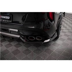 Maxton - Arriere Lame (avec une barre verticale) BMW X6 M F96 Facelift 