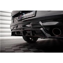 Maxton - Arriere Lame (avec une barre verticale) BMW X6 M F96 Facelift 