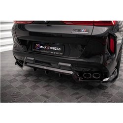 Maxton - Arriere Lame (avec une barre verticale) BMW X6 M F96 Facelift 