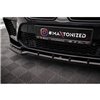 Maxton - Lame Du Pare-Chocs Avant V.1 BMW X6 M F96 Noir Brillant