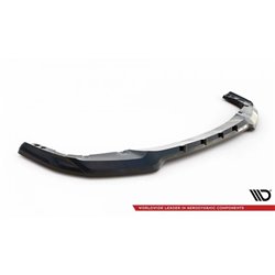 Maxton - Lame Du Pare-Chocs Avant V.1 BMW X6 M F96 Noir Brillant