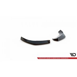 Maxton - Lames De Pare-Chocs Arrière Latérales Seat Ateca Mk1 Noir Brillant
