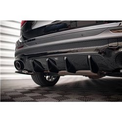 Maxton - Diffuseur Arrière Complet Mercedes-AMG GLB 35 / AMG-Line X247 Noir Brillant