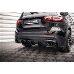 Maxton - Diffuseur Arrière Complet Mercedes-AMG GLB 35 / AMG-Line X247 Noir Brillant