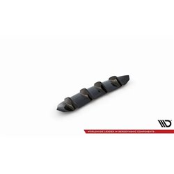 Maxton - Diffuseur Arrière Complet Mercedes-AMG GLB 35 / AMG-Line X247 Noir Brillant