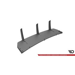 Maxton - Street Pro Central Diffuseur Arriere Mercedes-Benz C Coupe AMG-Line C204 Rouge