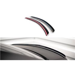 Maxton - Spoiler Cap Mercedes-Benz C Sedan W204 / C Coupe C204 Noir Brillant