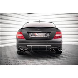 Maxton - Becquet Mercedes-Benz C Sedan W204 / C Coupe C204 Noir Brillant