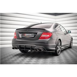 Maxton - Becquet Mercedes-Benz C Sedan W204 / C Coupe C204 Noir Brillant