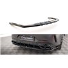 Maxton - Arriere Splitter (avec une barre verticale) Mercedes-AMG GT 63S 4 Door Coupe Aero X290 Noir Brillant