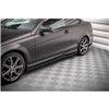 Maxton - Rajouts Des Bas De Caisse Mercedes-Benz C Coupe / Sedan / Estate AMG-Line C204 / W204 Facelift / S204 Facelift Noir Bri
